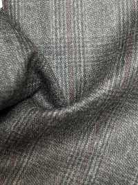 59545-85 25AW HERDREX 【Siro-milled wool】 사일로밀드 울 브라운 글렌 체크[원단] 쿠니시마 주식회사 서브 사진