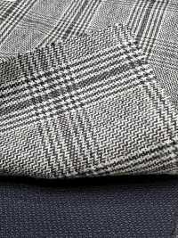 59545-92 25AW HERDREX 【Siro-milled wool】 사일로밀드 울 라이트 그레이 글렌 체크[원단] 쿠니시마 주식회사 서브 사진