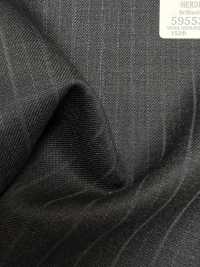 59553-51 25AW HERDREX 【Brilliant 차콜그레이 】 브릴리언트 맥스 차콜 그레이 얼터 스트라이프[원단] 쿠니시마 주식회사 서브 사진