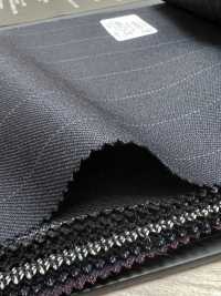 49573-22 25AW HERDREX 【Brilliant Max】 브릴리언트 맥스 네이비 피치 광 스트라이프[원단] 쿠니시마 주식회사 서브 사진