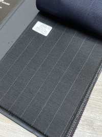 49573-49 25AW HERDREX 【Brilliant 차콜그레이 】 브릴리언트 맥스 차콜 그레이 피치 넓은 스트라이프[원단] 쿠니시마 주식회사 서브 사진