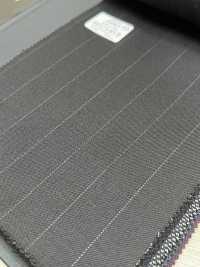 49573-85 25AW HERDREX 【Brilliant Max】 브릴리언트 맥스 다크 브라운 피치 광 스트라이프[원단] 쿠니시마 주식회사 서브 사진