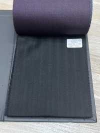 49578-17 25AW HERDREX 【 실크& Wool】 실크 앤 울 블랙 섀도우 스트라이프[원단] 쿠니시마 주식회사 서브 사진