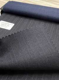 59431-26 25AW BEST SELECTION 【N-STRETCH】 스트레치 스트레치 네이비 X퍼플 스트라이프[원단] 쿠니시마 주식회사 서브 사진