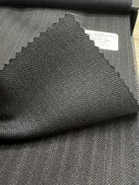 59431-40 25AW BEST SELECTION 【N-STRETCH】 스트레치 스트레치 농감 X 퍼플 스트라이프[원단] 쿠니시마 주식회사 서브 사진