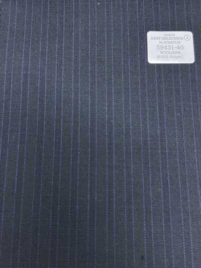 59431-40 26AW BEST SELECTION 【N-STRETCH】N-스트레치 진남색×퍼플 섀도 스트라이프