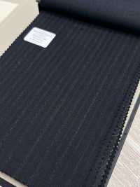 59432-24 25AW BEST SELECTION 【N-STRETCH】 스트레치 스트레치 네이비 스트라이프[원단] 쿠니시마 주식회사 서브 사진