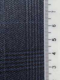 59433-36 25AW BEST SELECTION 【N-STRETCH】 체크 스트레치 네이비 글렌 체크[원단] 쿠니시마 주식회사 서브 사진