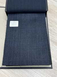 59433-36 25AW BEST SELECTION 【N-STRETCH】 체크 스트레치 네이비 글렌 체크[원단] 쿠니시마 주식회사 서브 사진