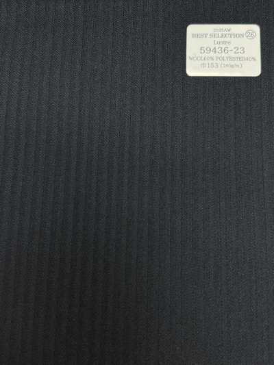 59436-23 26AW BEST SELECTION 【Lustre】라스터 네이비 블루 셰도우 스트라이프