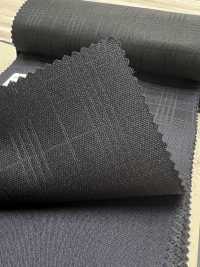 59437-24 25AW BEST SELECTION 【Lustre】래스터 네이비 섀도우 체크[원단] 쿠니시마 주식회사 서브 사진