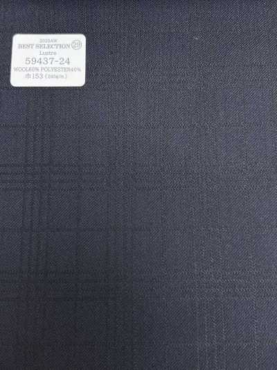 59437-24 26AW BEST SELECTION 【Lustre】라스터 네이비 블루 섀도 체크