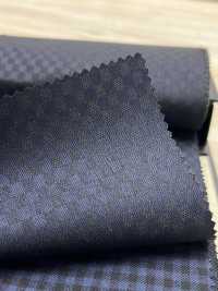 49457-38 25AW BEST SELECTION 【Lustre】래스터 네이비 체크 무늬 섀도우[원단] 쿠니시마 주식회사 서브 사진