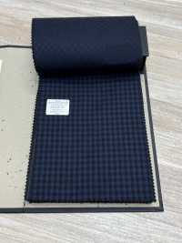59438-20 25AW HERDREX 【80 SUPER 100'S NINE MONTH】 네이비 체크[원단] 쿠니시마 주식회사 서브 사진