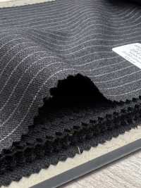 29412-62 25AW BEST SELECTION 【80 SUPER 100'S NINE MONTH】 스트라이프 그레이 차콜그레이[원단] 쿠니시마 주식회사 서브 사진