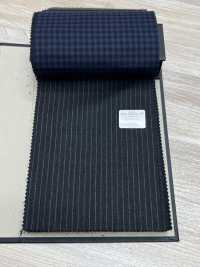 29412-62 25AW BEST SELECTION 【80 SUPER 100'S NINE MONTH】 스트라이프 그레이 차콜그레이[원단] 쿠니시마 주식회사 서브 사진