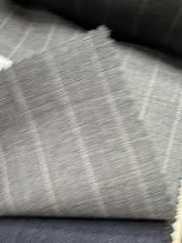 09402-40 25AW BEST SELECTION 【davaumi】다바우미 라이트 그레이 초크 스트라이프[원단] 쿠니시마 주식회사 서브 사진