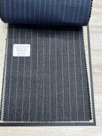 09406-40 25AW BEST 스트레치 【traditional fabric】 트래디셔널 패브릭 발수 스트레치 그레이 스트라이프[원단] 쿠니시마 주식회사 서브 사진