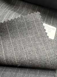 09415-49 25AW BEST SELECTION 【traditional fabric】트래디셔널 패브릭 그레이 스트라이프[원단] 쿠니시마 주식회사 서브 사진