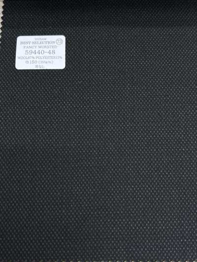 59440-48 26AW BEST SELECTION 【FANCY WORSTED】팬시 워스티드 짙은 남색 핀 도트