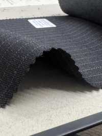 39467-42 25AW BEST SELECTION 【FANCY 차콜그레이 】팬시 우스테드 차콜 그레이 스트라이프[원단] 쿠니시마 주식회사 서브 사진