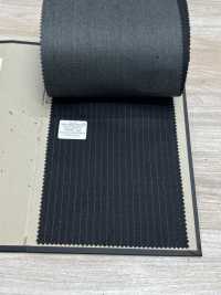 39467-42 25AW BEST SELECTION 【FANCY 차콜그레이 】팬시 우스테드 차콜 그레이 스트라이프[원단] 쿠니시마 주식회사 서브 사진