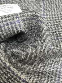 55CN5502 CANONICO (카노니코) SAXONY 그레이 빅 글렌 체크[원단] CANONICO 서브 사진