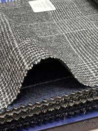 55CN5510 CANONICO(카노니코) FLANNEL 120'S 그레이 글렌 체크[원단] CANONICO 서브 사진
