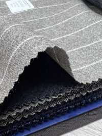 55CN5513 CANONICO(카노니코) FLANNEL 120'S 베이지 스트라이프[원단] CANONICO 서브 사진