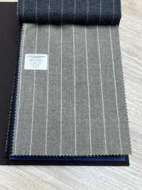 55CN5513 CANONICO(카노니코) FLANNEL 120'S 베이지 스트라이프[원단] CANONICO 서브 사진
