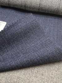 55CN5518 CANONICO(카노니코) MILLED TROPICAL 네이비 체크[원단] CANONICO 서브 사진