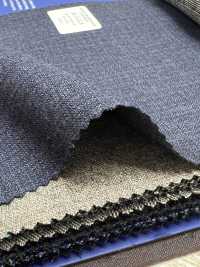 55CN5518 CANONICO(카노니코) MILLED TROPICAL 네이비 체크[원단] CANONICO 서브 사진