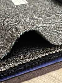 55CN5523 CANONICO(카노니코) 21μ MOULINE' SAXONY 그레이 얼터네이트 스트라이프[원단] CANONICO 서브 사진