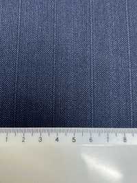 55CN5526 CANONICO (카노니코) TRADITIONAL WORSTED 21μ 네이비 스트라이프[원단] CANONICO 서브 사진
