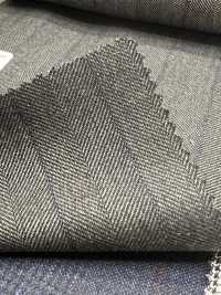 55CN5529 CANONICO (카노니코) TRADITIONAL WORSTED 21μ 다크 그린 스트라이프[원단] CANONICO 서브 사진