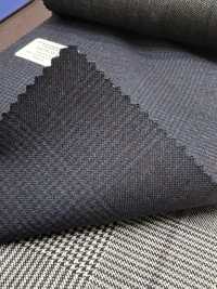 55CN5530 CANONICO(카노니코) PERENNIAL SUPER110'S 네이비 X 와인 글렌 체크[원단] CANONICO 서브 사진