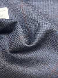 55CN5530 CANONICO(카노니코) PERENNIAL SUPER110'S 네이비 X 와인 글렌 체크[원단] CANONICO 서브 사진