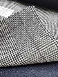 55CN5531 CANONICO(카노니코) PERENNIAL SUPER110'S 그레이 X퍼플 글렌 체크[원단] CANONICO 서브 사진