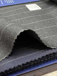 55CN5540 CANONICO(카노니코) PERENNIAL SUPER110'S 차콜그레이 스트라이프[원단] CANONICO 서브 사진