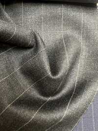 55CN5540 CANONICO(카노니코) PERENNIAL SUPER110'S 차콜그레이 스트라이프[원단] CANONICO 서브 사진