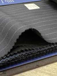 55CN5541 CANONICO(카노니코) PERENNIAL SUPER110'S 네이비 스트라이프[원단] CANONICO 서브 사진