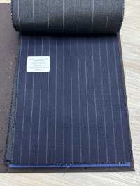 55CN5541 CANONICO(카노니코) PERENNIAL SUPER110'S 네이비 스트라이프[원단] CANONICO 서브 사진