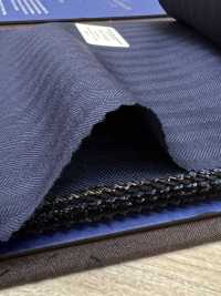 55CN5551 CANONICO(카노니코) PERENNIAL SUPER110'S 네이비 섀도우 스트라이프[원단] CANONICO 서브 사진