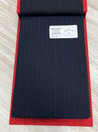 3MK3736 25AW ACTIVA (액티바) 얼터네이트 스트라이프 네이비[원단] 미유키 케오리(MIYUKI) 서브 사진