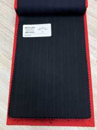 4MG3840 25AW MARUNOUCHI(마르노우치) 얼터 스트라이프 다크 네이비[원단] 미유키 케오리(MIYUKI) 서브 사진