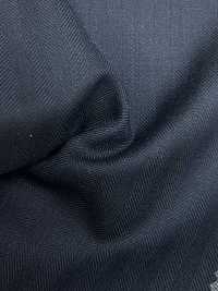 4ML3923 25AW THE CITY 헤링본 네이비[원단] 미유키 케오리(MIYUKI) 서브 사진