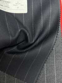 4ML3956 25AW THE CITY 스트라이프 네이비[원단] 미유키 케오리(MIYUKI) 서브 사진