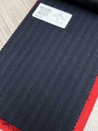 4ML3971 25AW THE CITY 얼터네이트 스트라이프 네이비[원단] 미유키 케오리(MIYUKI) 서브 사진