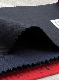 5MK0160 MIYUKI EVER WOOL(미유키・에버 울) 스트라이프 다크 네이비[원단] 미유키 케오리(MIYUKI) 서브 사진