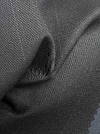 5MK0160 MIYUKI EVER WOOL(미유키・에버 울) 스트라이프 다크 네이비[원단] 미유키 케오리(MIYUKI) 서브 사진